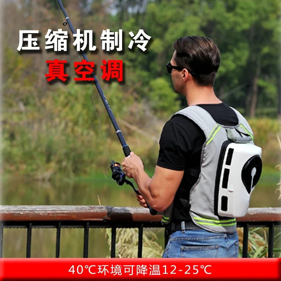 Wearable Air Conditioner Clothing Refrigeration Clothing Work Clothing Charging Welding Outdoor Vest Hot Sales