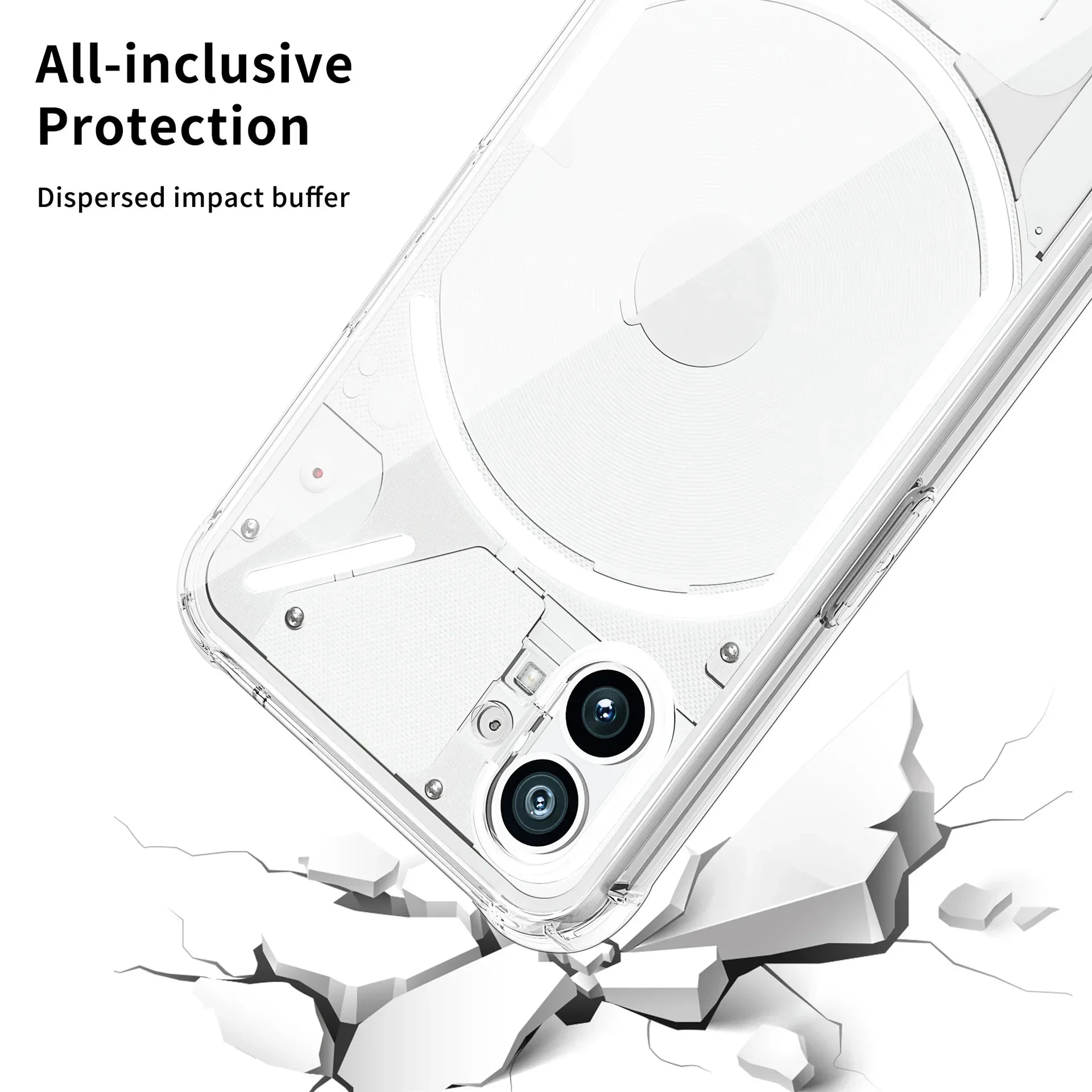 Smart Choice™ Ultra-Clear Airbag Nothing Case